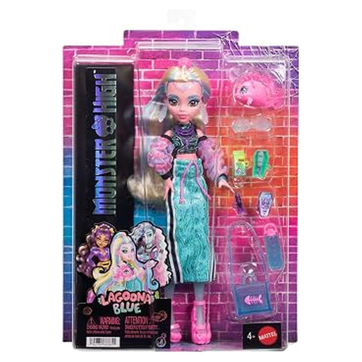 Mattel Monster High Lagoona Blue Doll Set