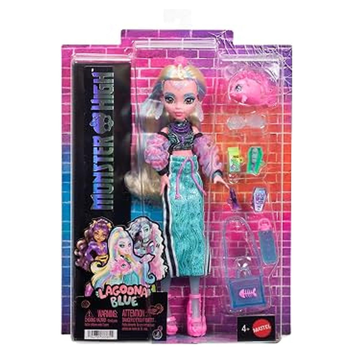 Mattel Monster High Lagoona Blue Doll Set