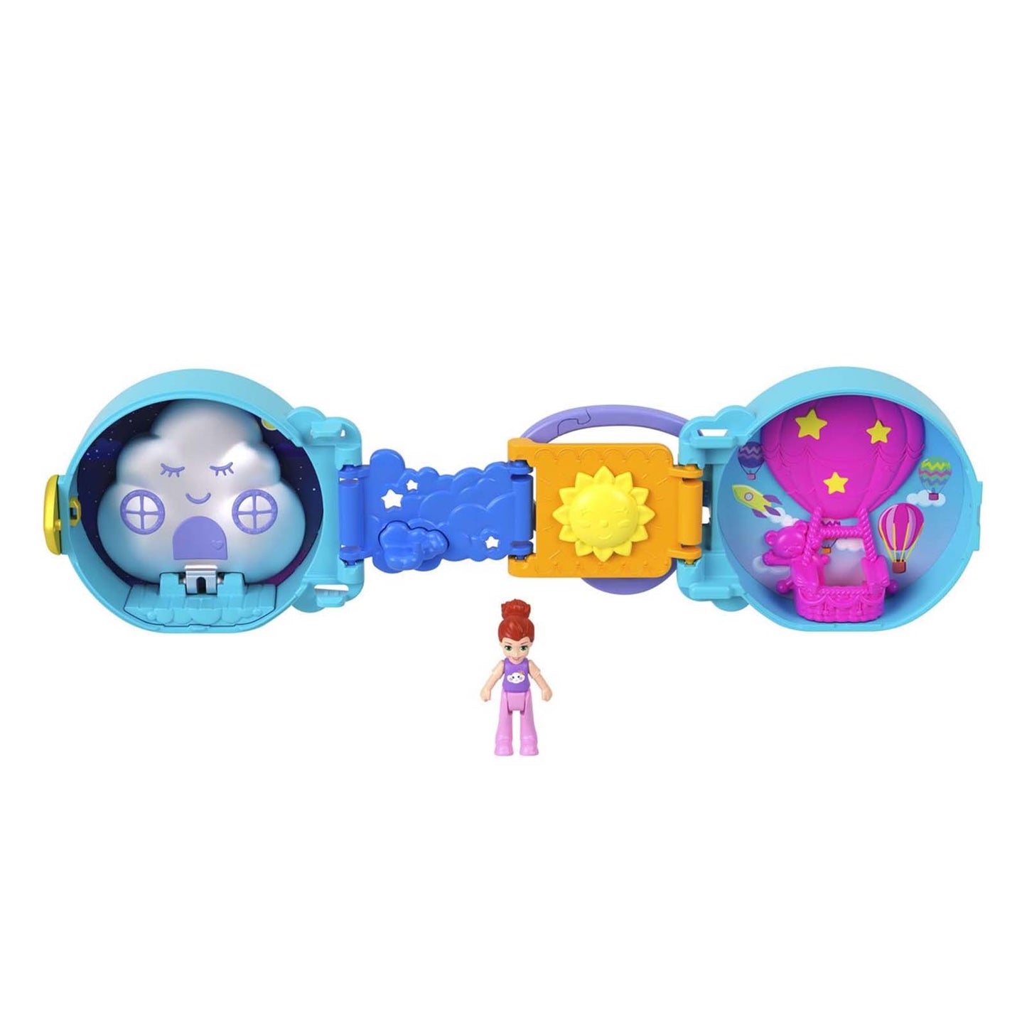 Mattel Polly Pocket Rainbow Compact Playset