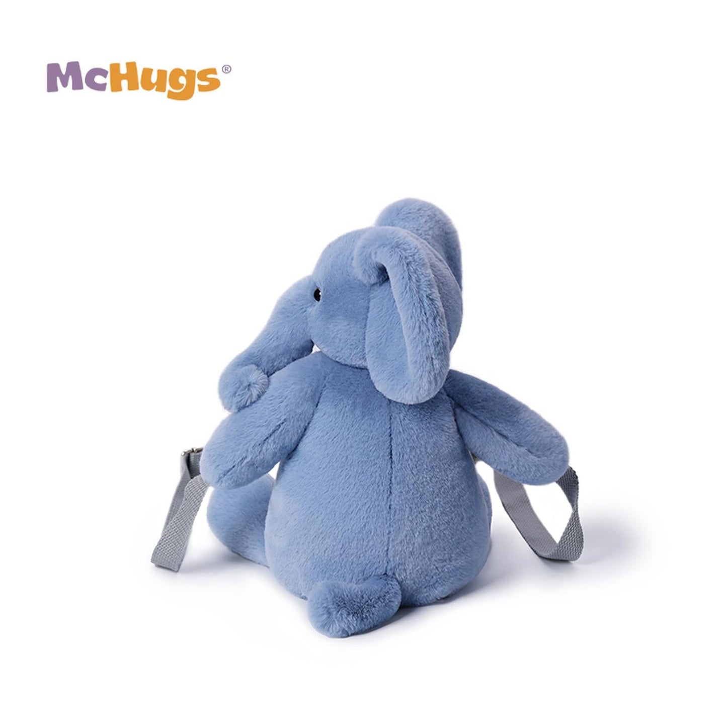 McHugs Blue Elephant Backpack 10 Inch Plush Figure