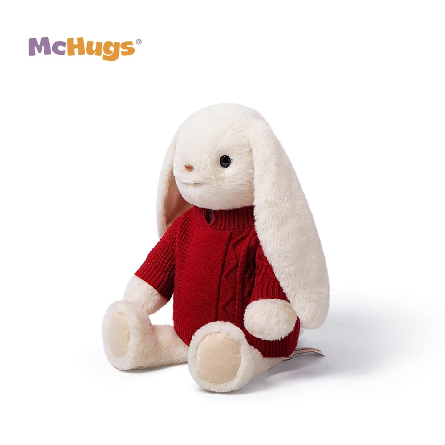 McHugs Joyful Milky Smiling Leveret 12 Inch Plush Figure