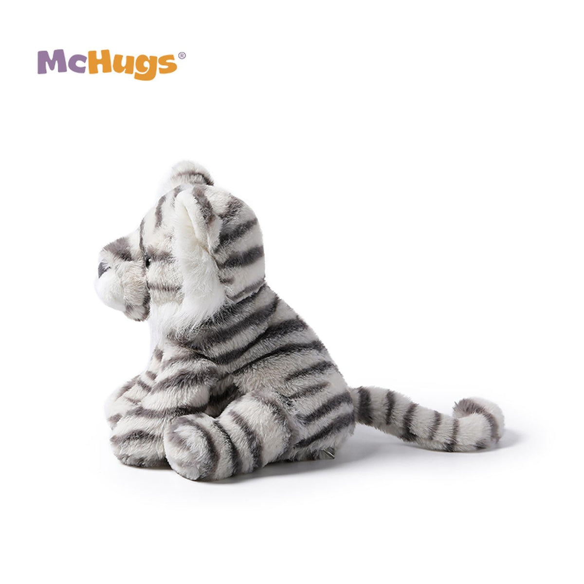 McHugs Moon White Tiger 9 Inch Plush Figure