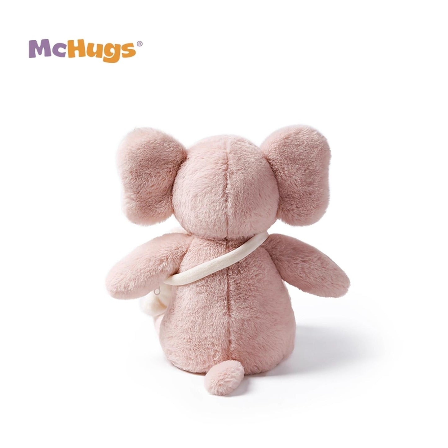 McHugs Pink Star Bag Elephant 10 Inch Plush Figure