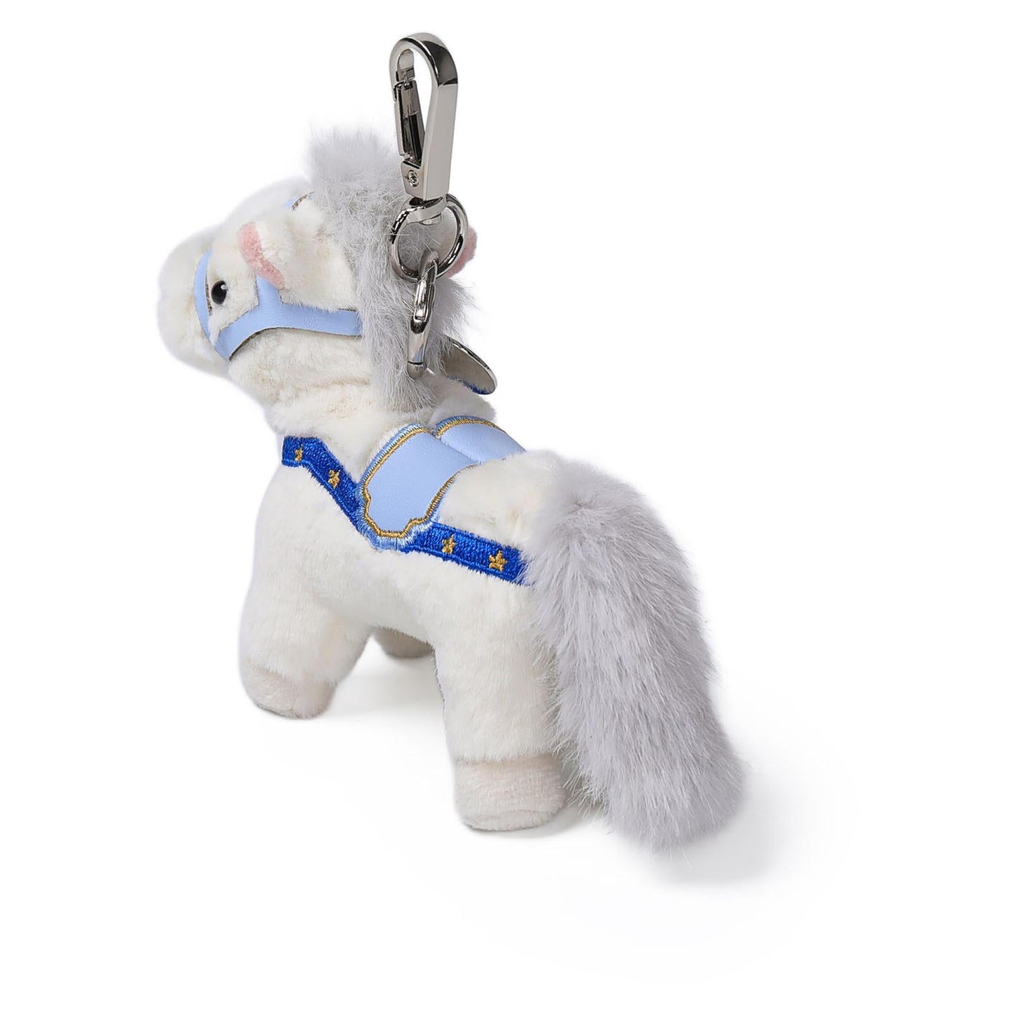 McHugs Snowy Pony 5 Inch Plush Bag Charm