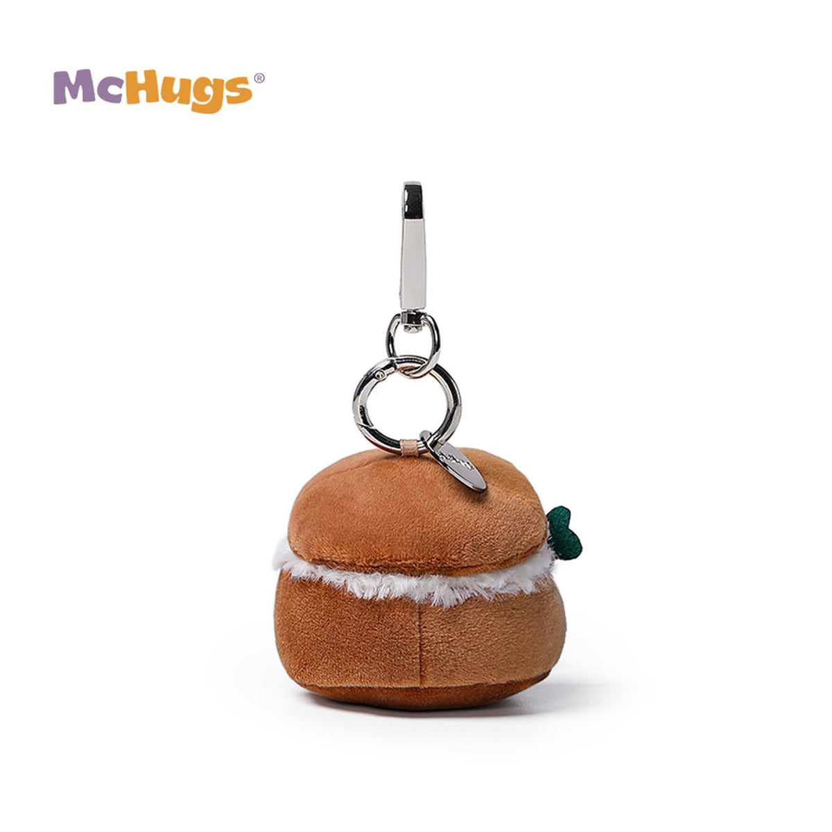 McHugs Strawberry Puff 3 Inch Plush Bag Charm