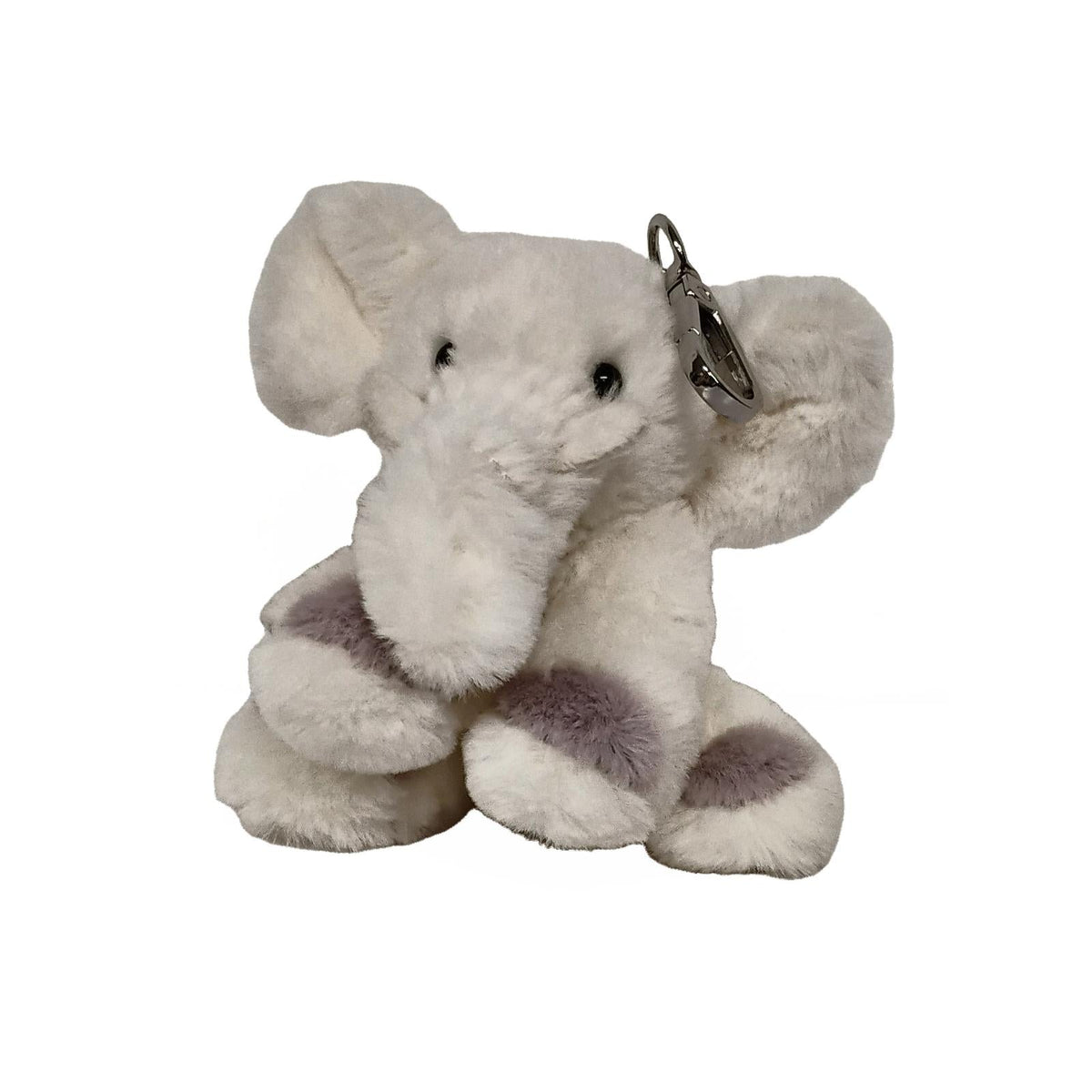 McHugs Wealthy Cream Elephant 4 Inch Plush Bag Charm