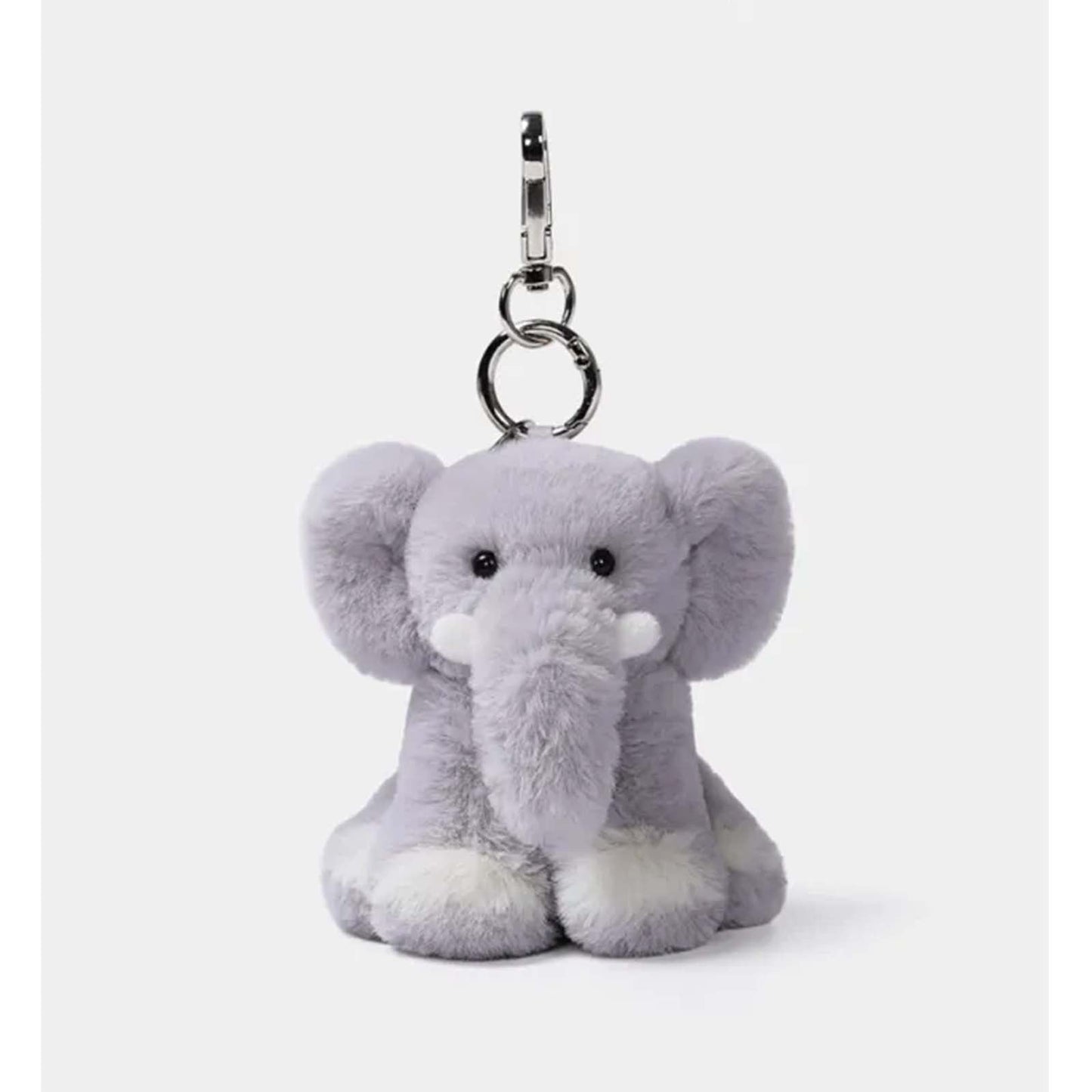 McHugs Wealthy Lavender Elephant 4 Inch Plush Bag Charm