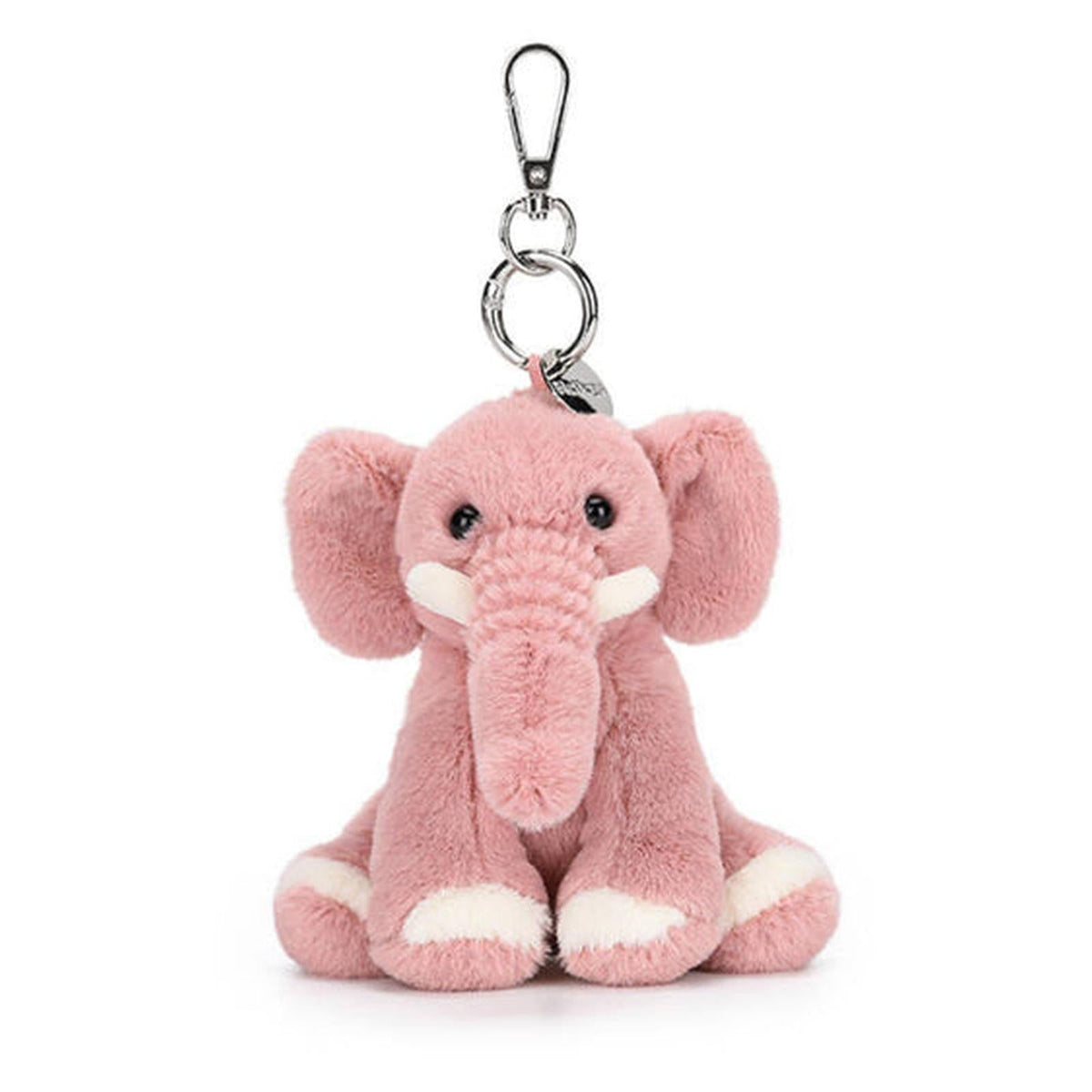 McHugs Wealthy Petal Elephant 4 Inch Plush Bag Charm