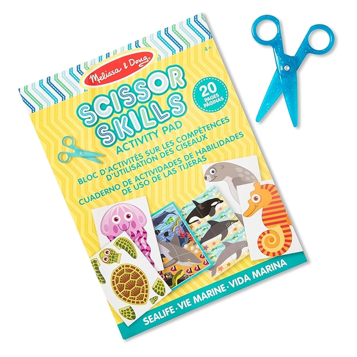 Melissa And Doug Sea Life Scissor Activity Pad