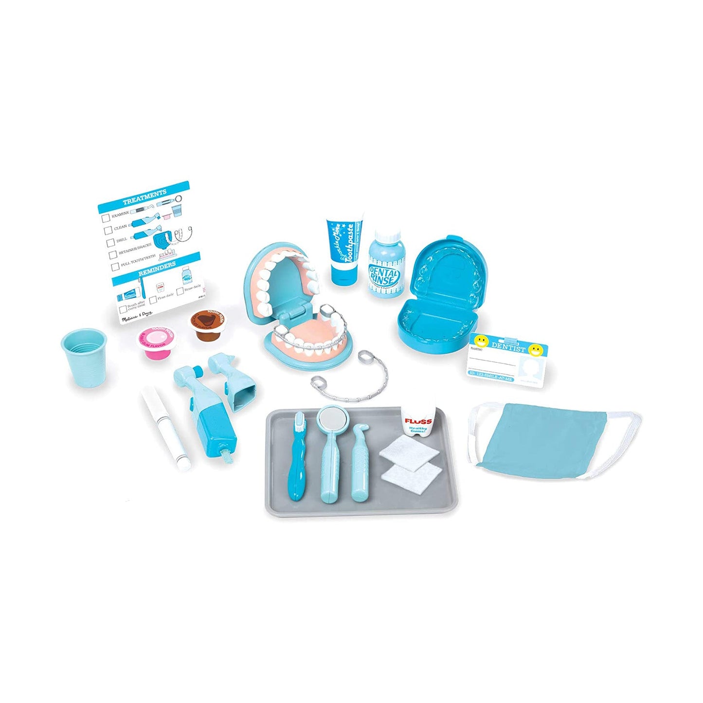 Melissa And Doug Super Smile Dentist Kit Play Set