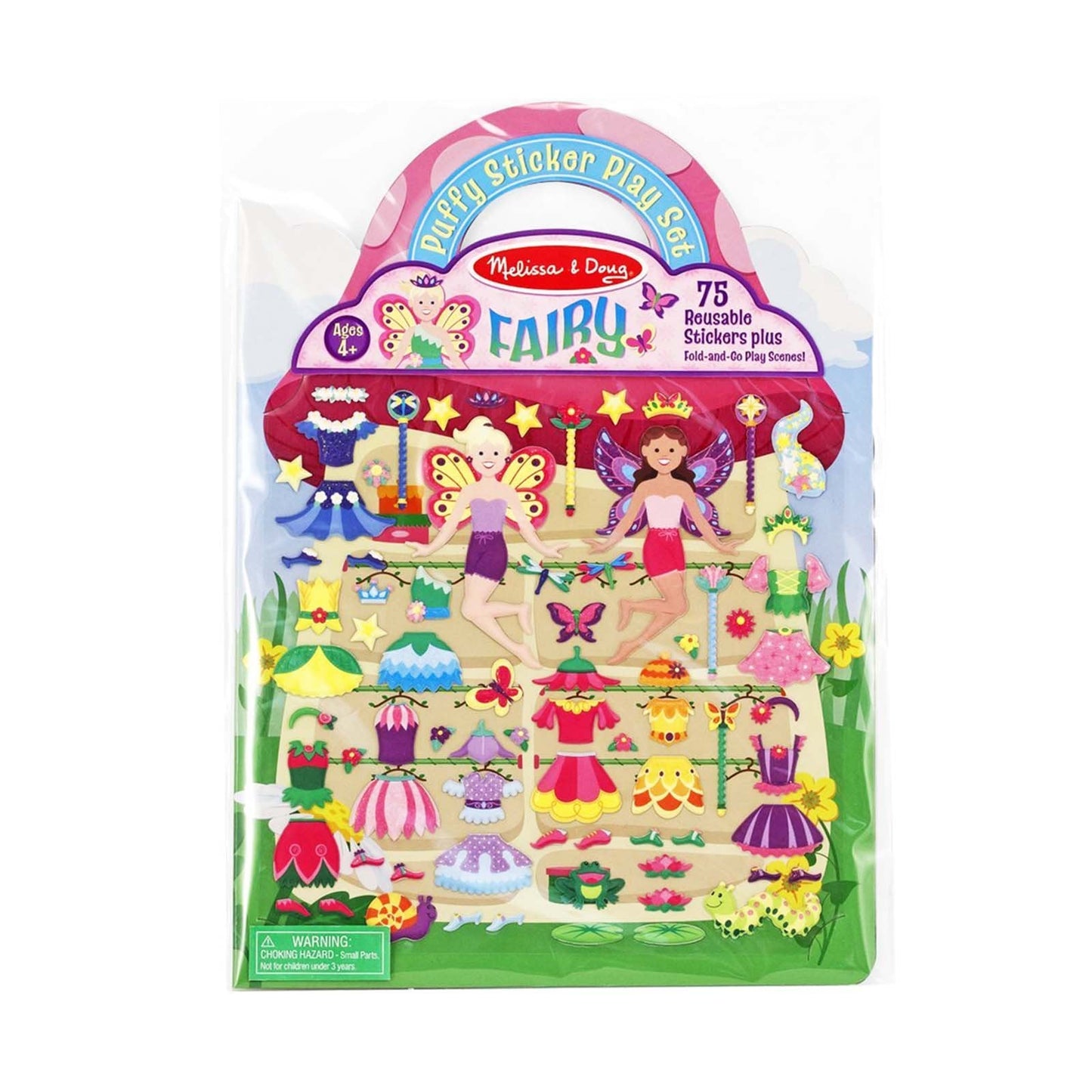 Melissa And Doug Fairy Reusable Puffy Sticker Activity Book