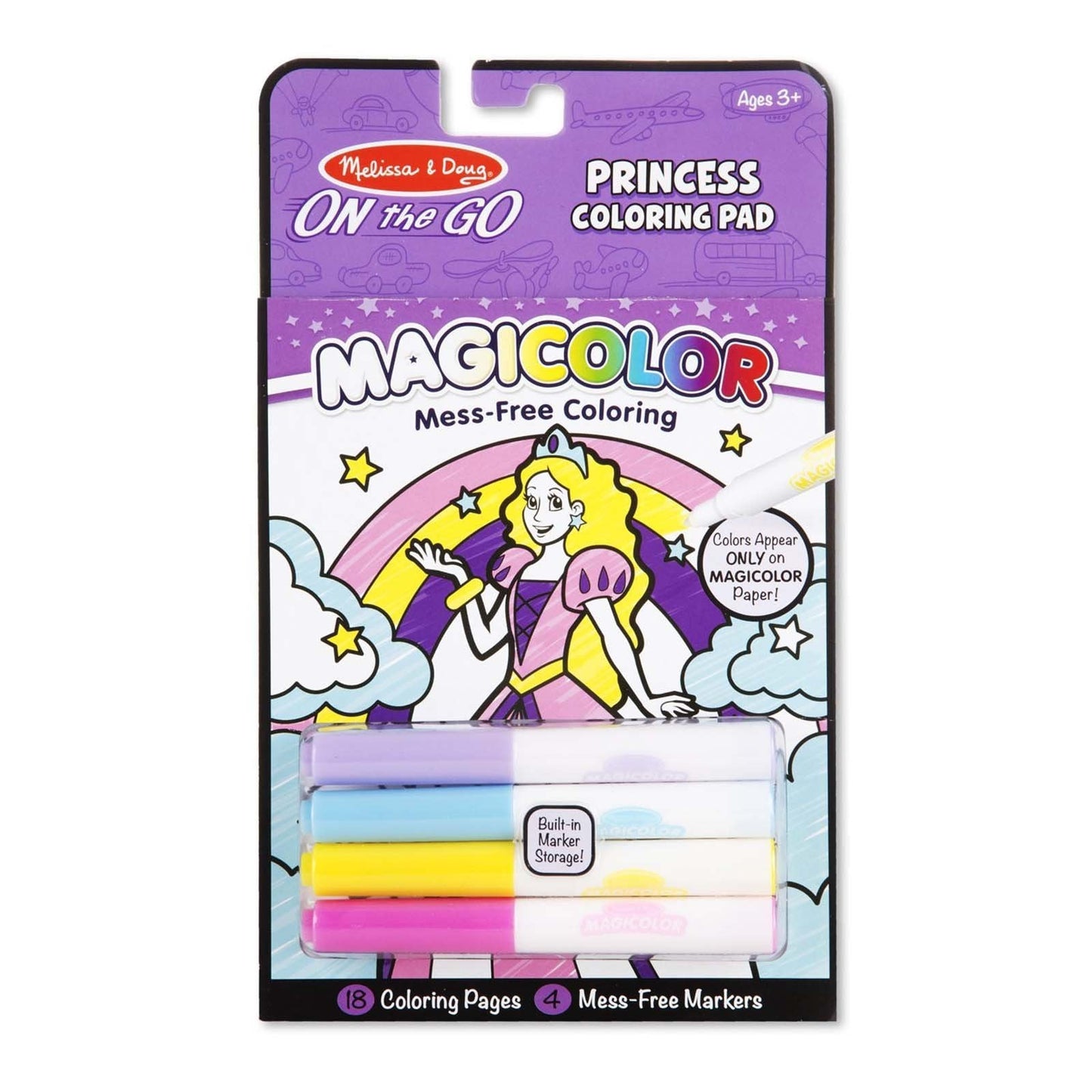 Melissa And Doug On The Go Magicolor Princess Coloring Pad