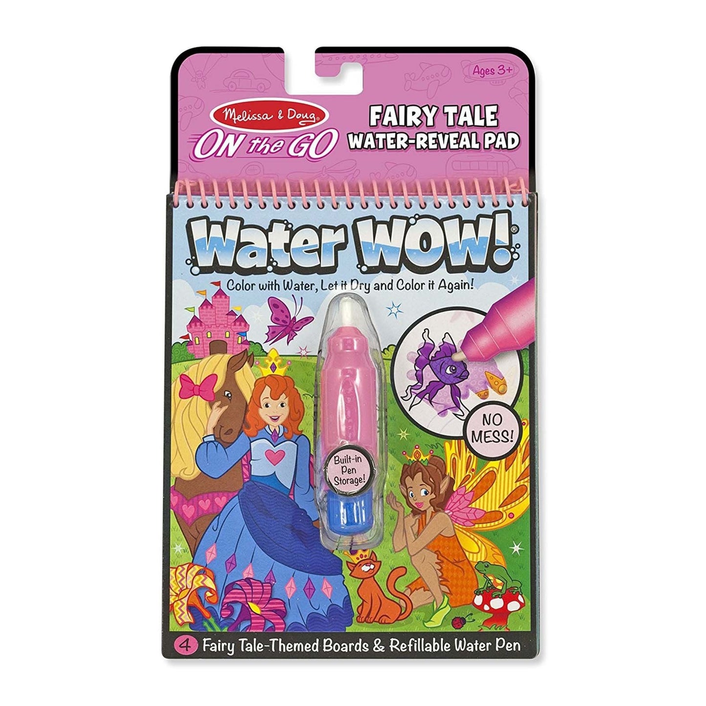 Melissa And Doug On The Go Water Wow Water Fairy Tale Reveal Pad