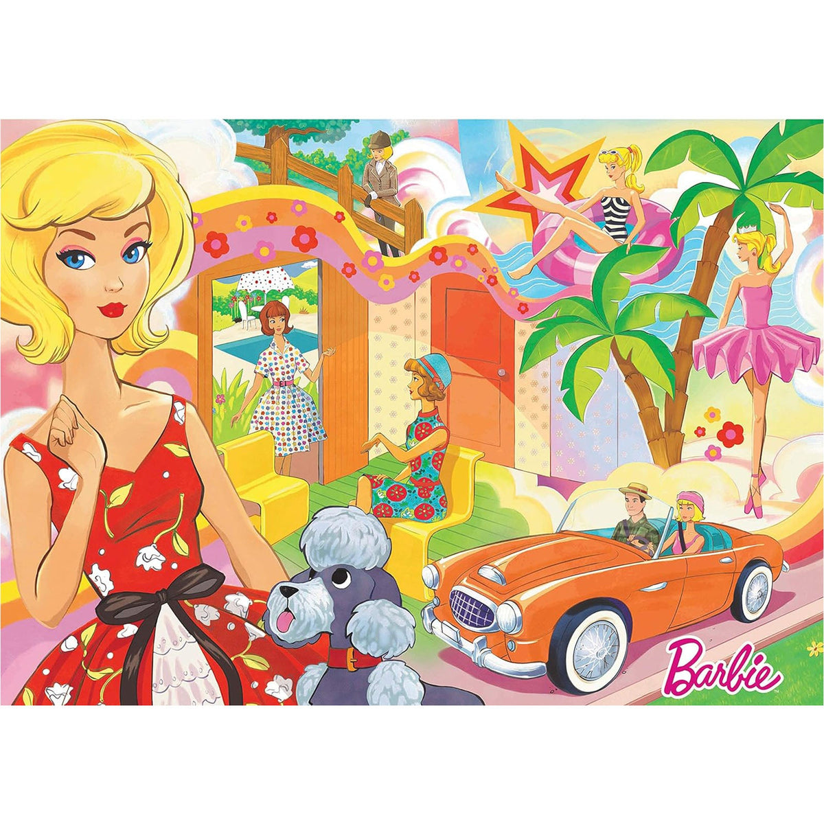 Ravensburger Barbie Vintage 1000 Piece Jigsaw Puzzle