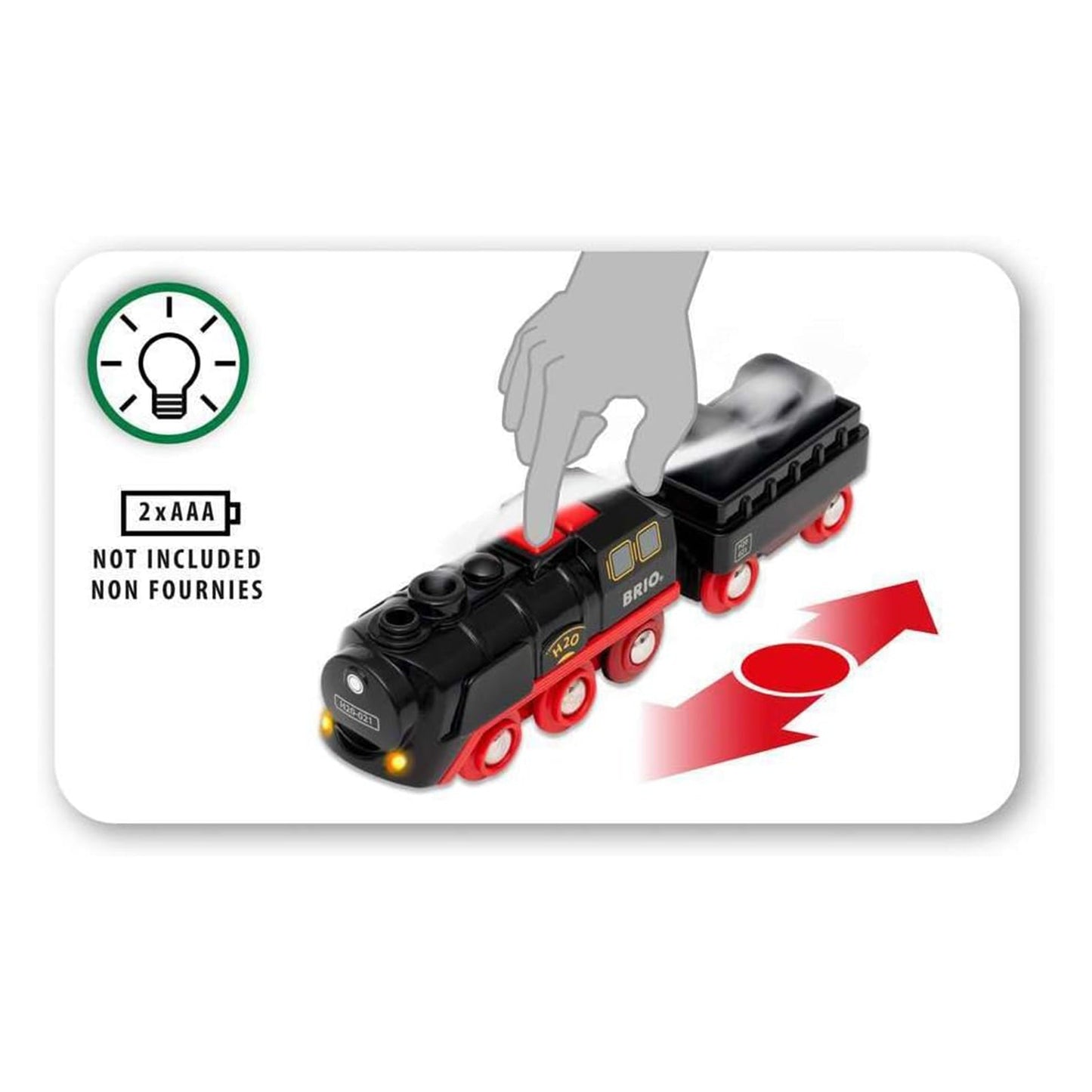 Ravensburger Brio Steam Train Battery Operated