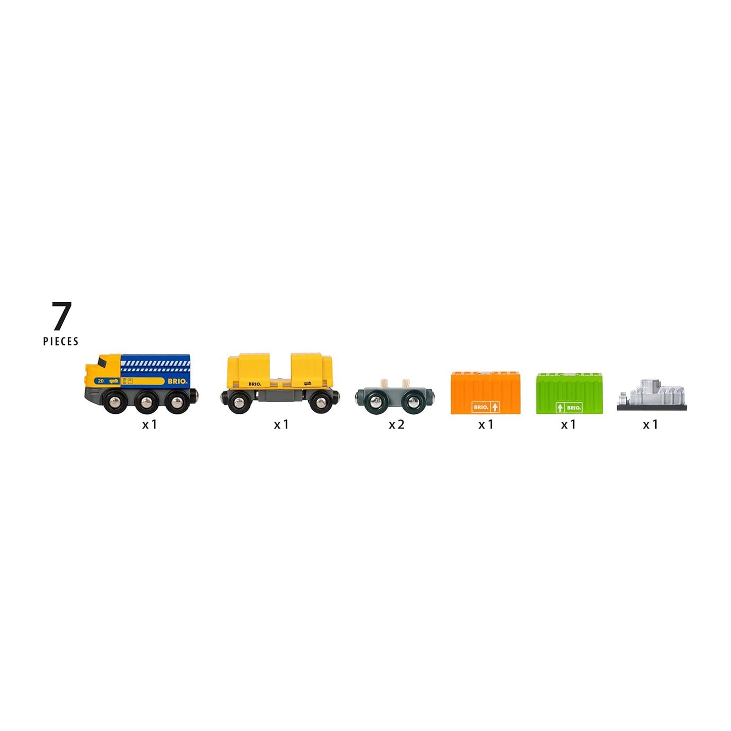 Ravensburger Brio Three Wagon Cargo Train Set