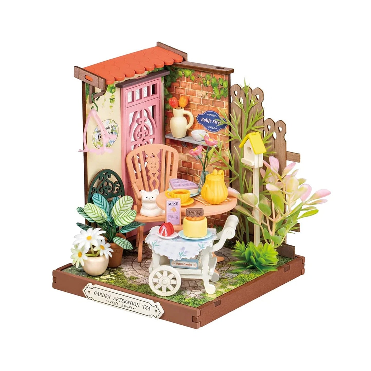 Robotime Rolife DIY Fancy Tea Yard Building Set
