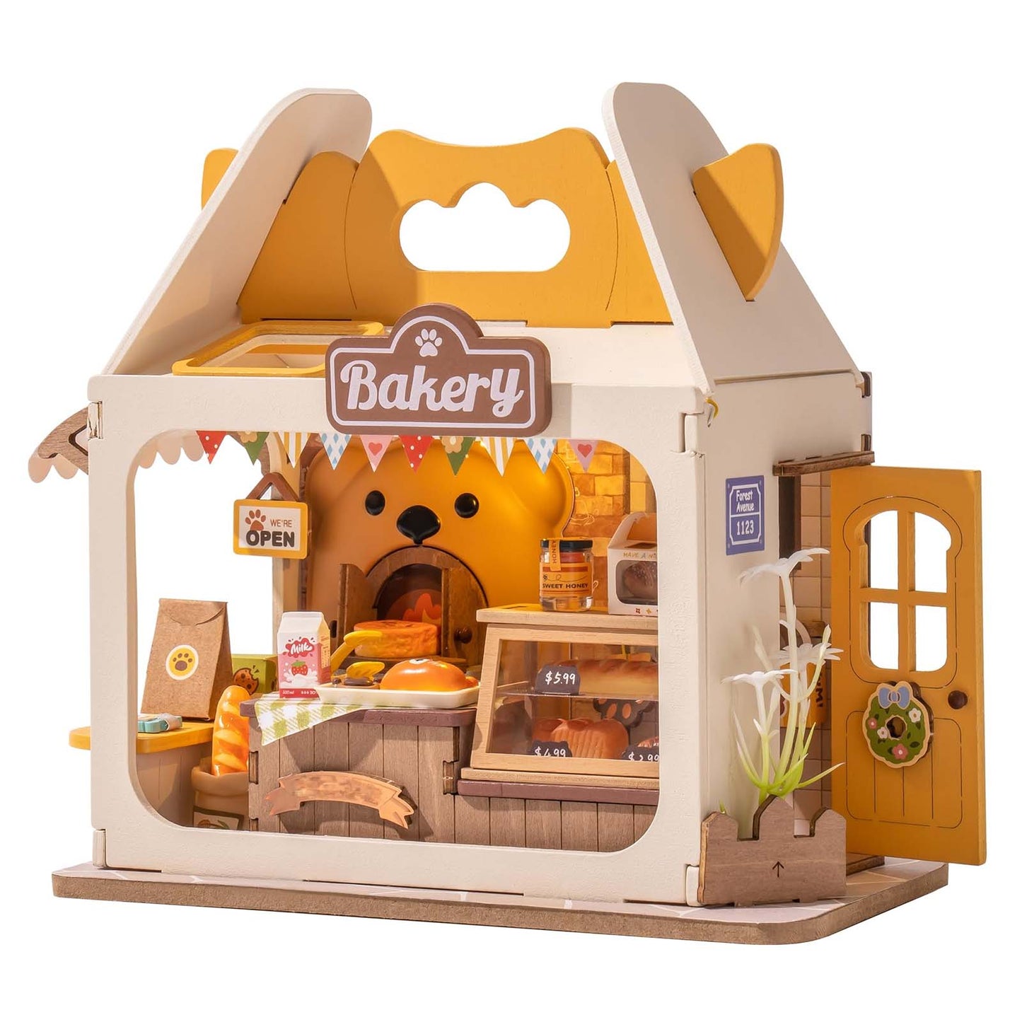Rolife Miniature House Teddy's Breadbox Building Set