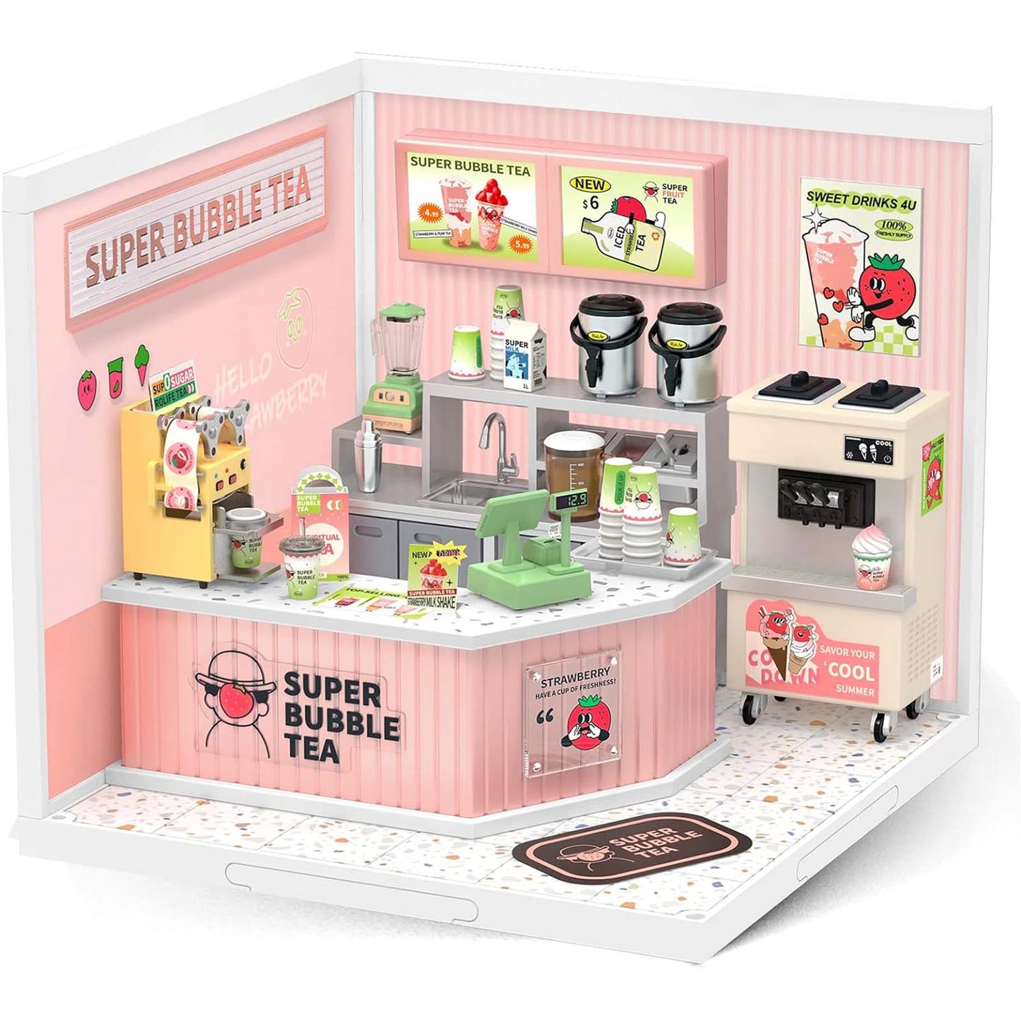Rolife Super Creator Double Joy Bubble Tea Building Set