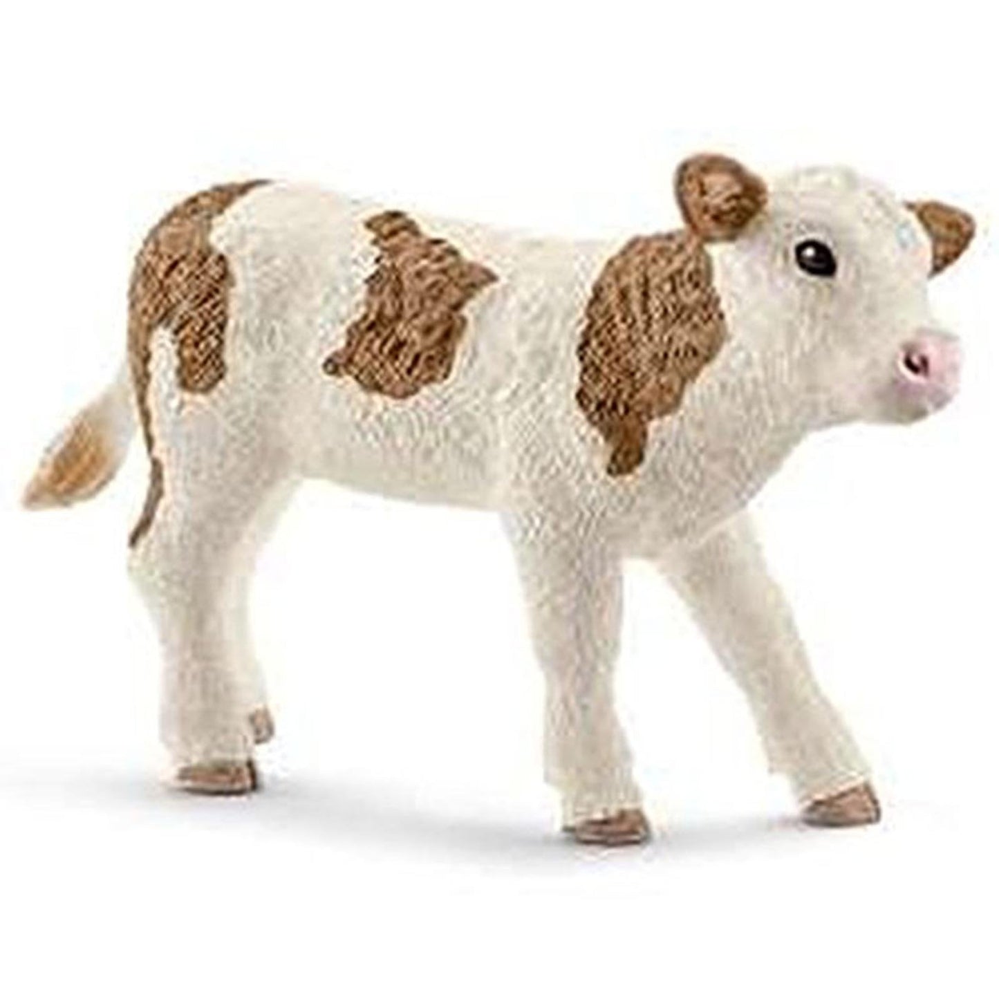 Schleich Simmental Calf Animal Farm Figure