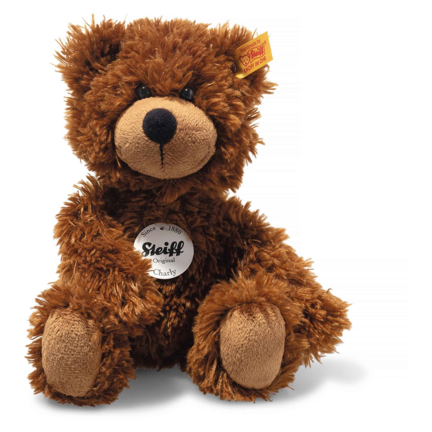 Steiff Charly Teddy Bear Brown 9 Inch Plush