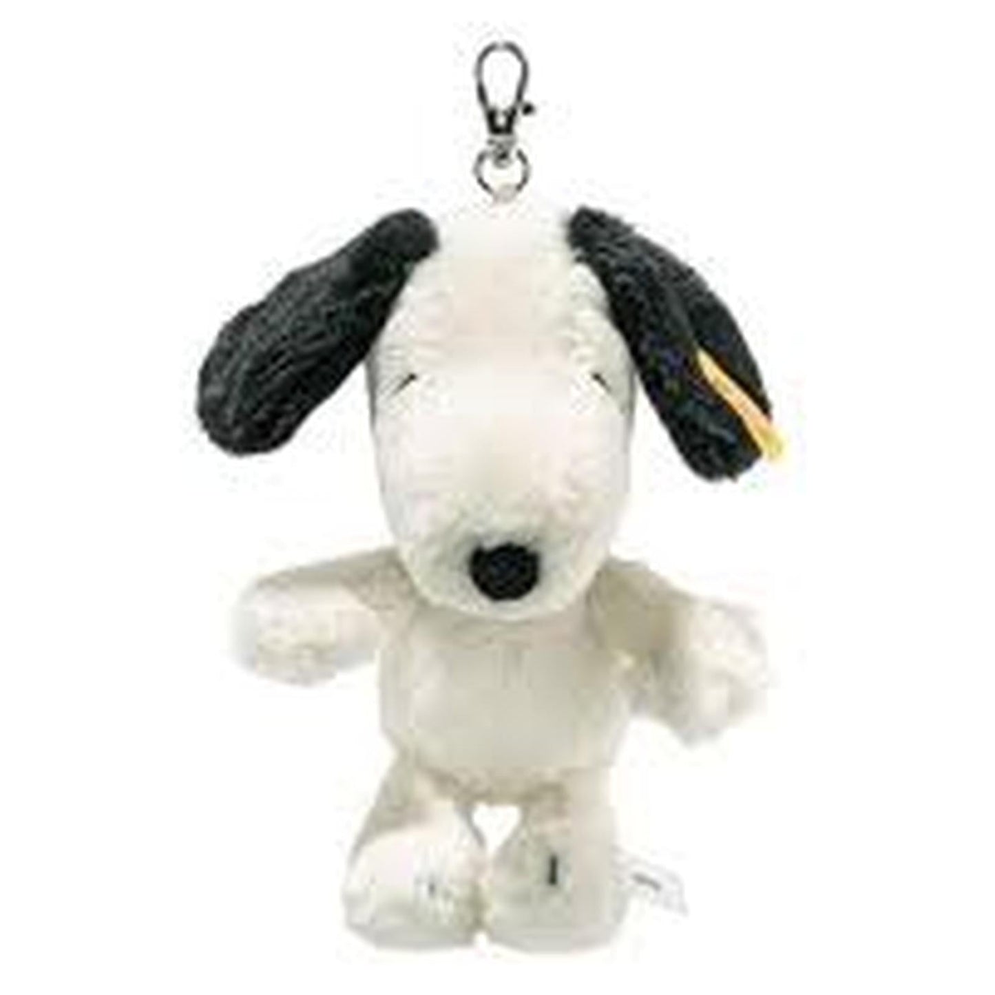 Steiff Snoopy White 6 Inch Plush Keychain