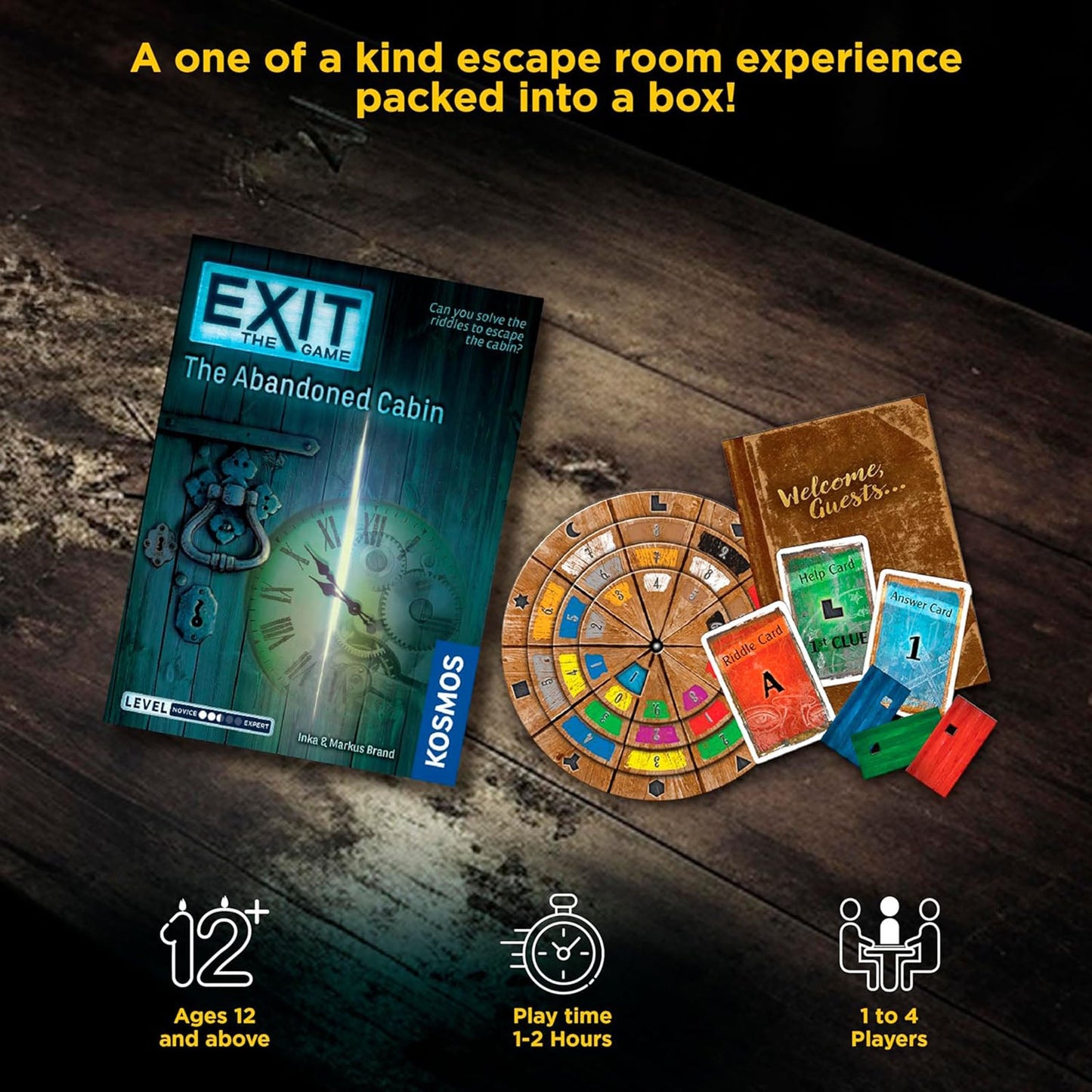 Thames And Kosmos Exit The Game Abandoned Cabin Game