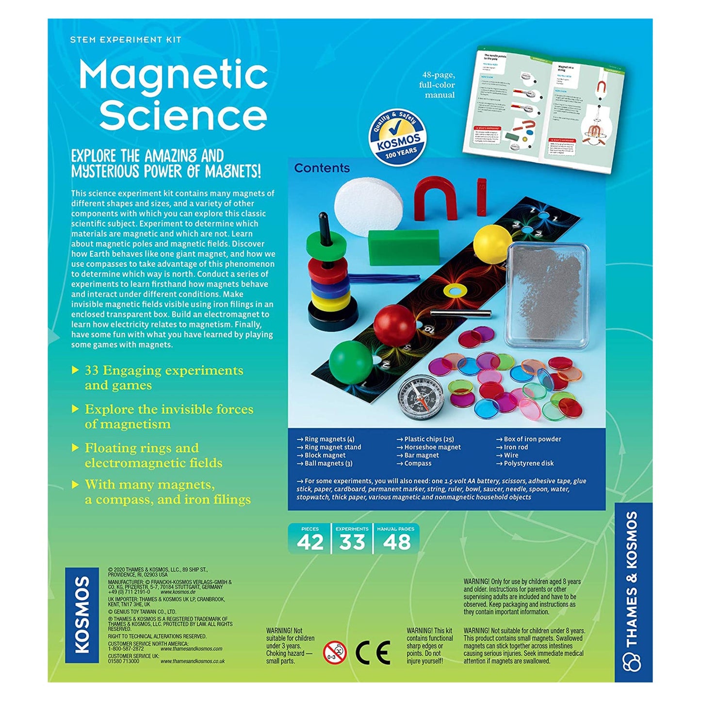 Thames And Kosmos STEM Magnetic Science Set