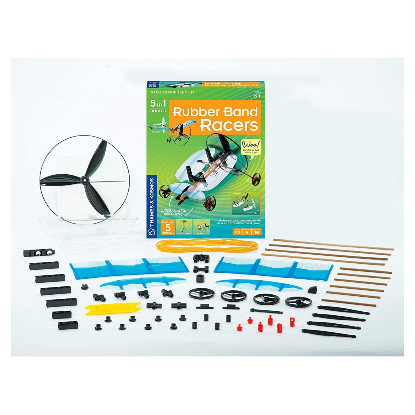 Thames And Kosmos STEM Rubber Band Racers Set