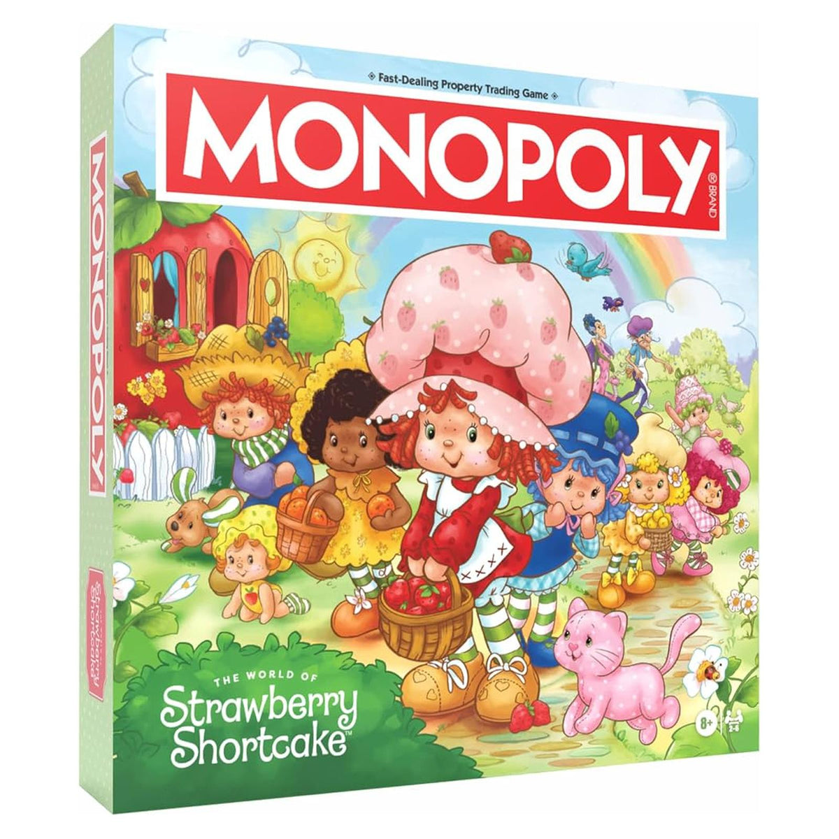 The Op Monopoly Strawberry Shortcake Board Game