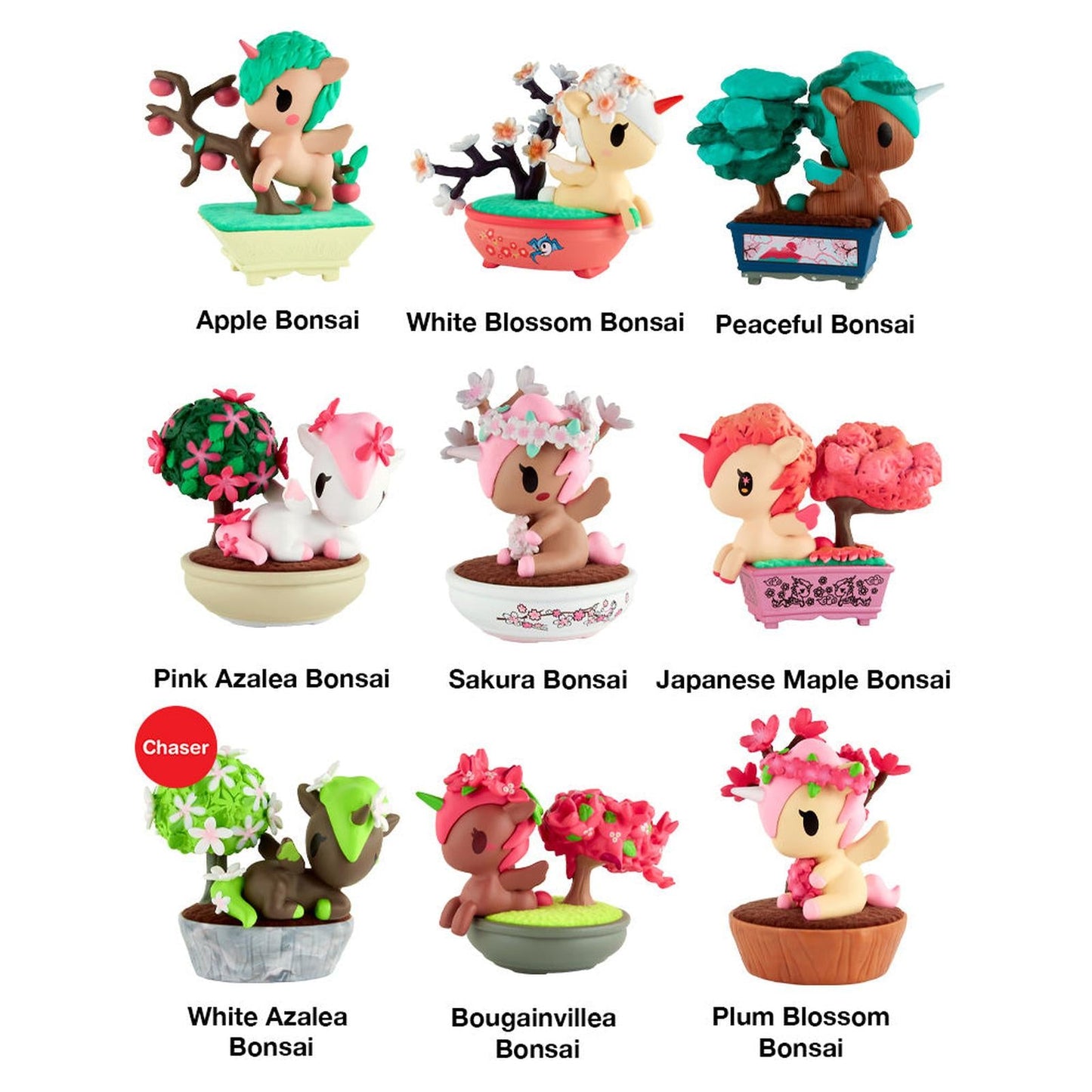 Tokidoki Botanical Bonsai Unicorno Blind Box Mini Figure