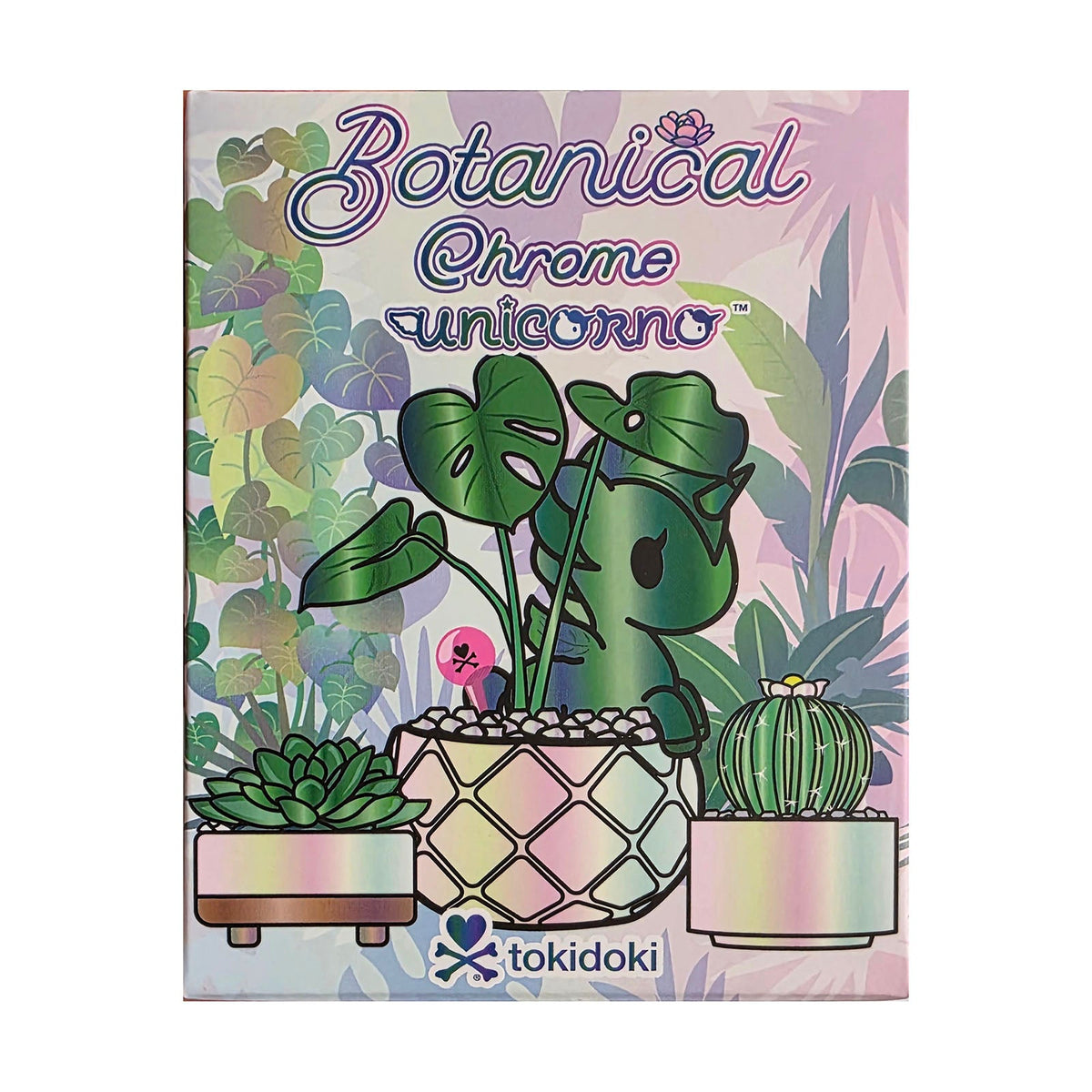Tokidoki Botanical Chrome Unicorno Blind Box Figure