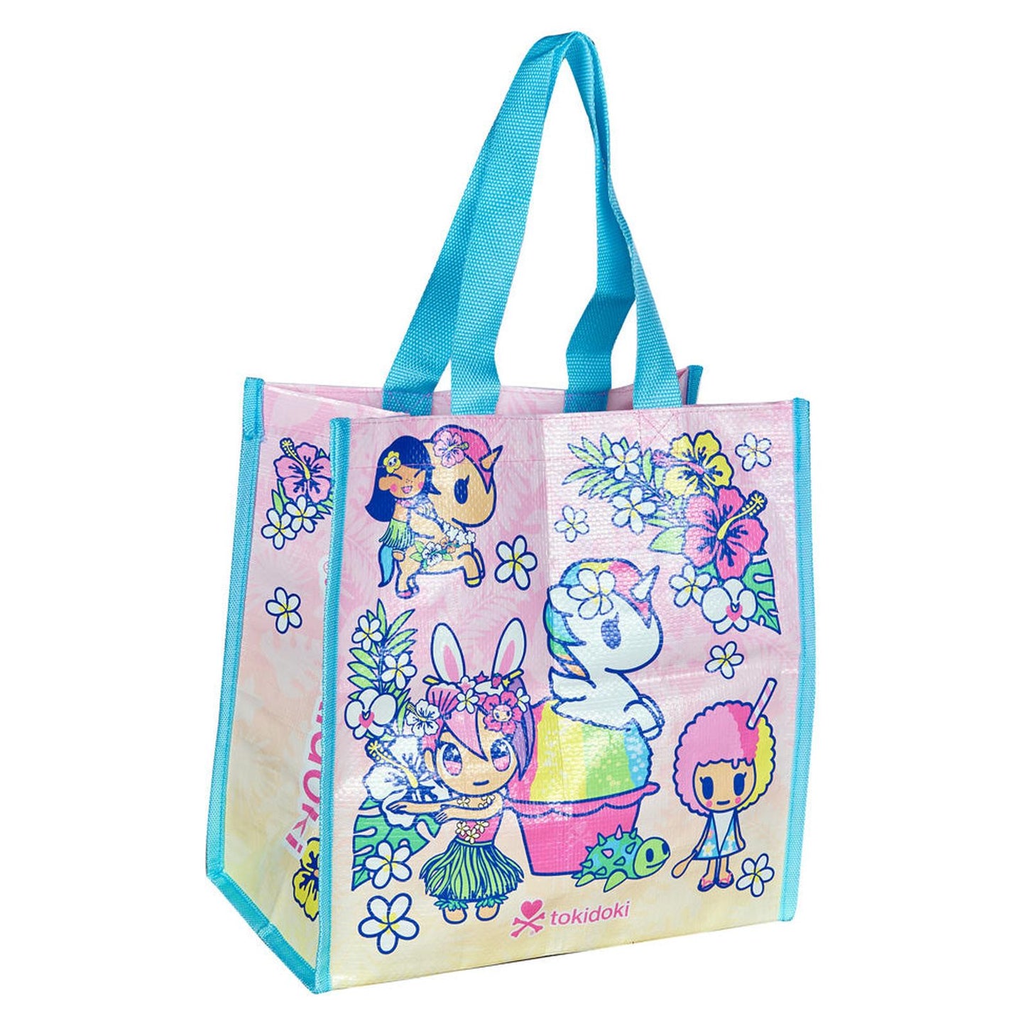 Tokidoki Ohana Medium Vinyl Shopper Tote Bag