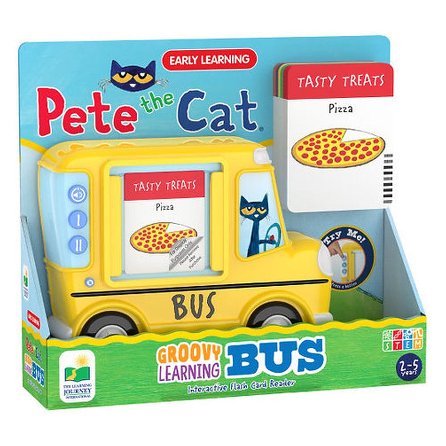University Games Pete The Cat Groovy Leaning Bus