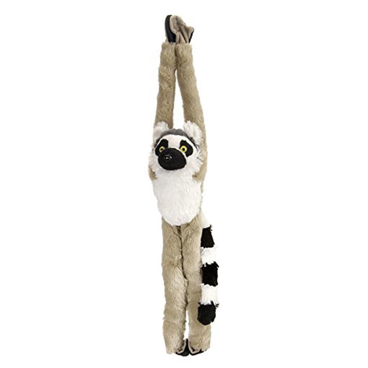 Wild Republic Hanging Ring Tailed Lemur 24 Inch Plush Figure