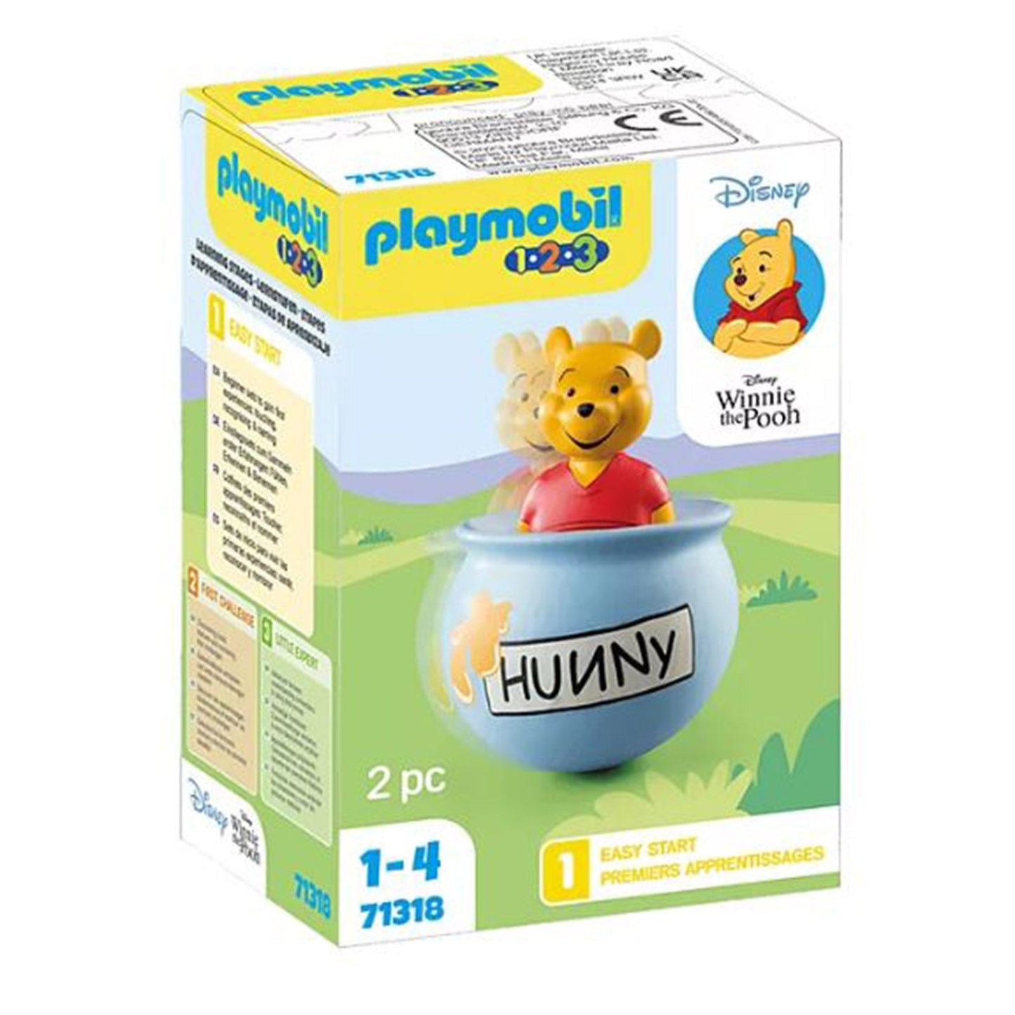 Playmobil 123 Disney Winnie The Pooh Winnie's Counter Balance Honey Pot Building Set