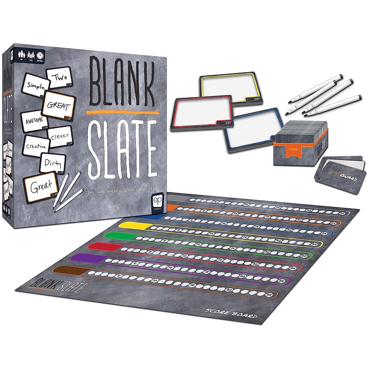 USAopoly Blank Slate Board Game