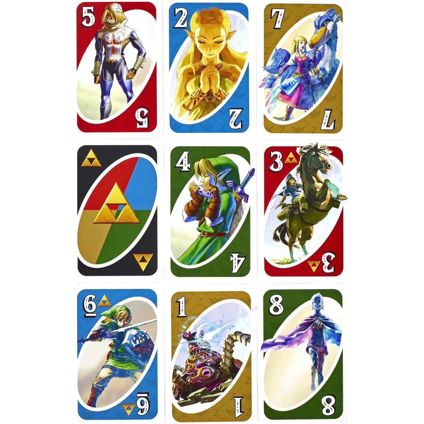 Mattel The Legend Of Zelda Uno Card Game
