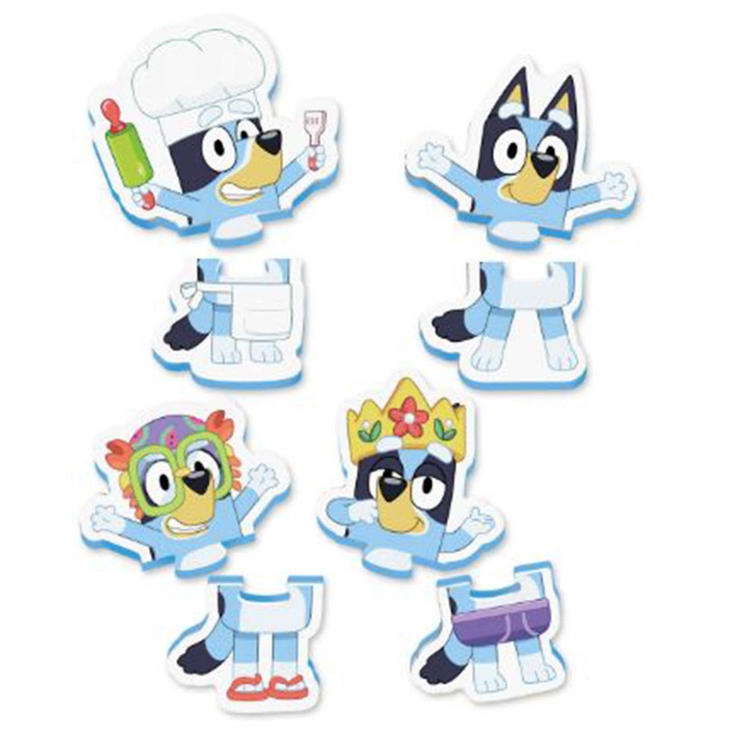 Tomy Toomies Bluey Mix and Match Bath Puzzle