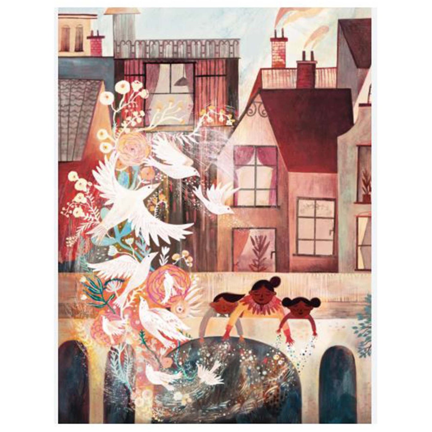 New York Puzzle Adelina Lirius Freedom 1000 Piece Jigsaw Puzzle