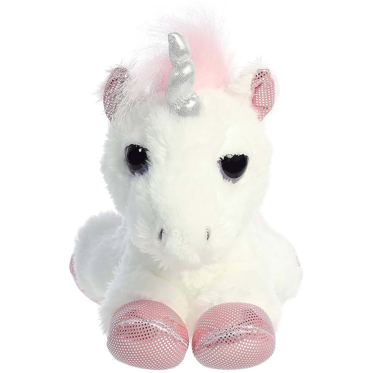 Aurora Pink Unicorn 12 Inch Plush Figure