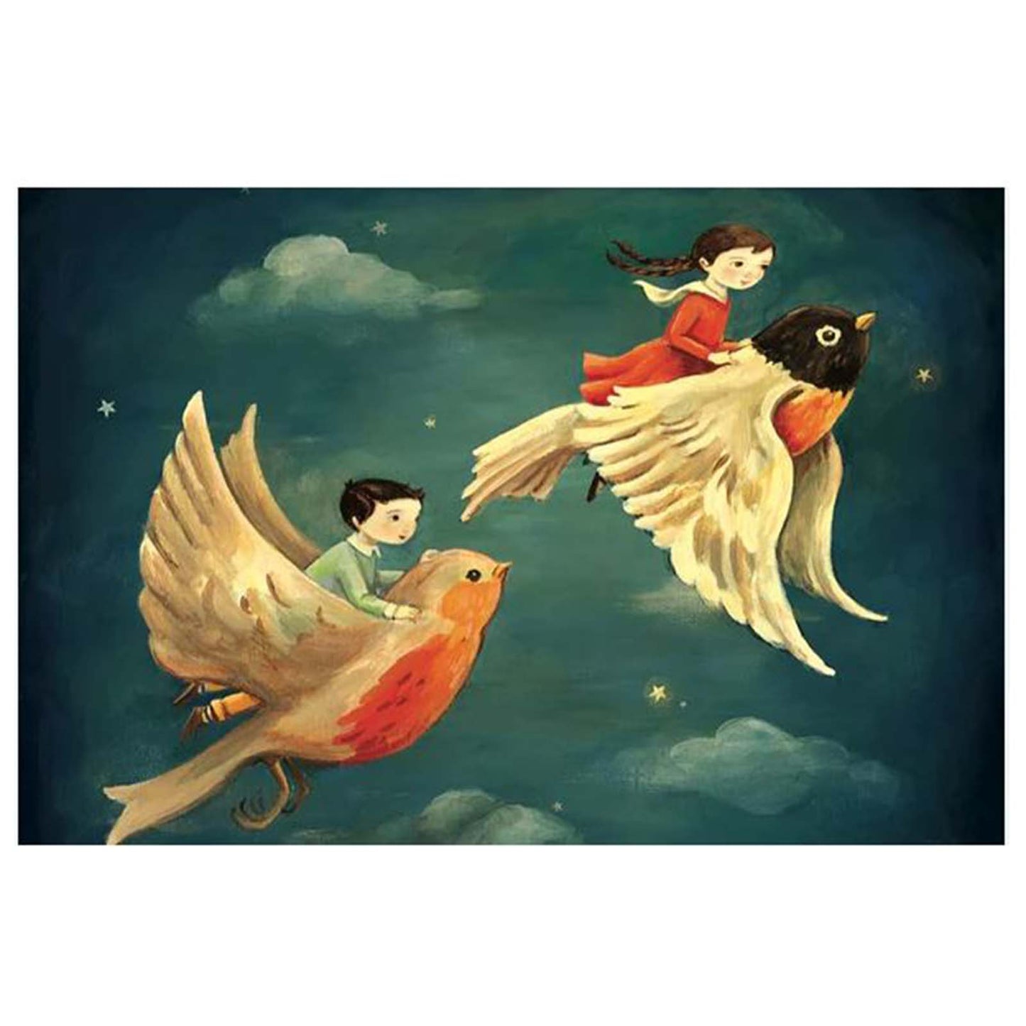 New York Puzzle Dream World Robin Dreamers 20 Piece Jigsaw Puzzle