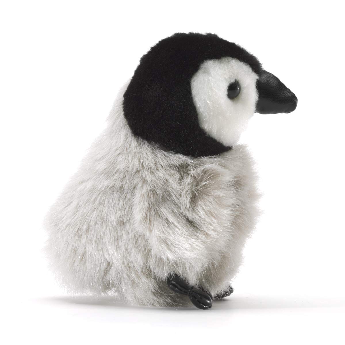 Folkmanis Baby Emperor Penguin Mini 3.5 Inch Plush Puppet