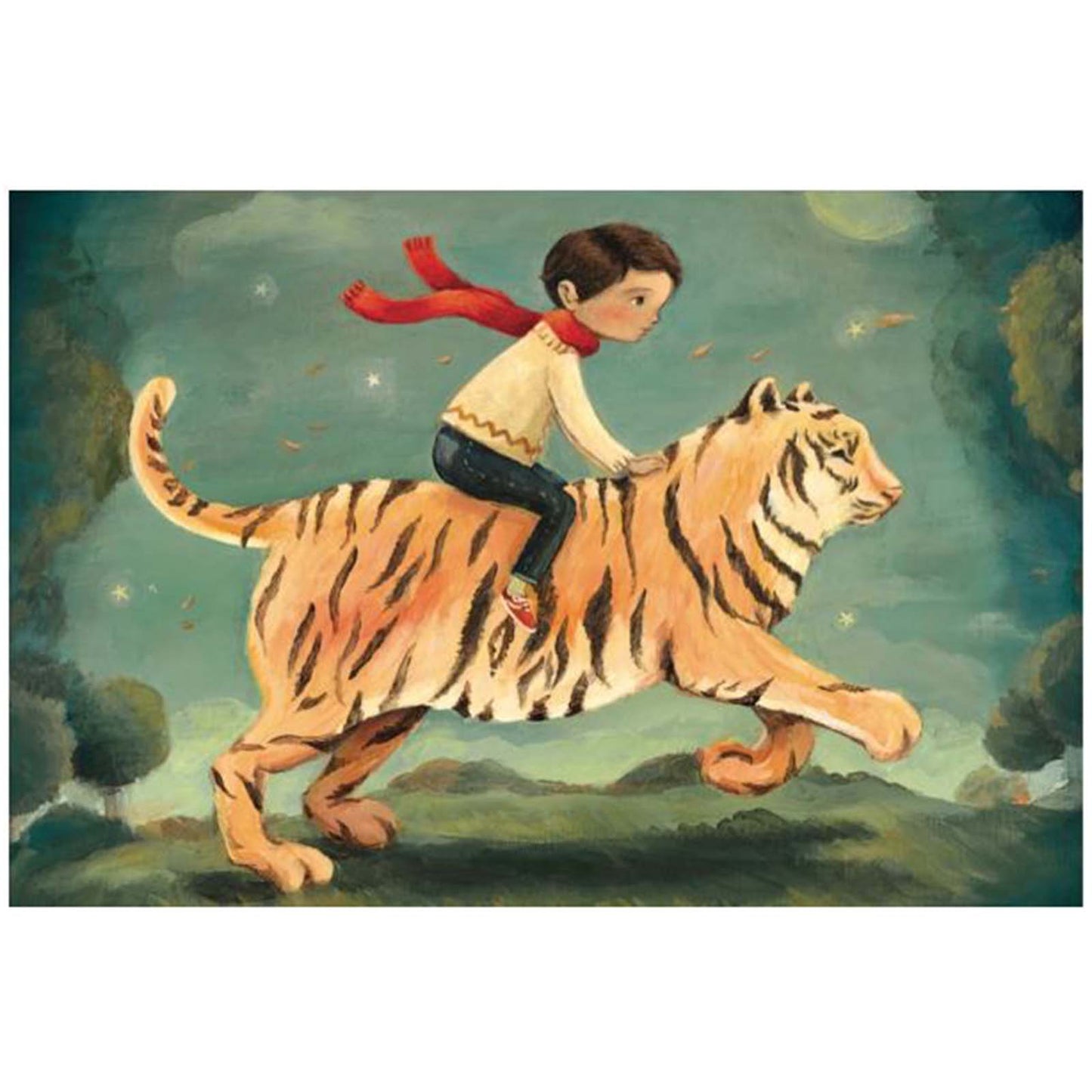 New York Puzzle Dream World Dream Tiger 20 Piece Jigsaw Puzzle