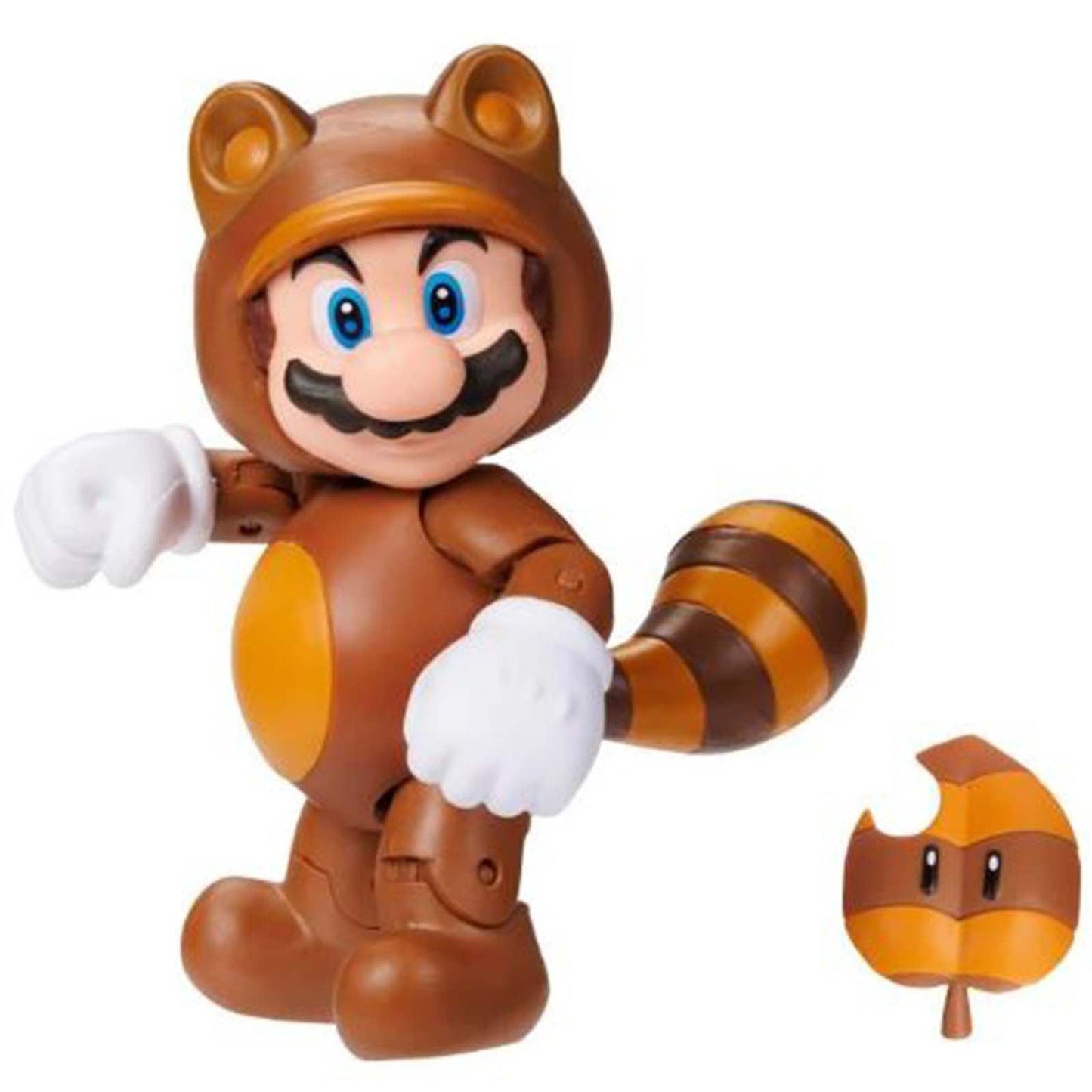 Jakks Pacific Super Mario Tanooki Mario Wave 35 Figure