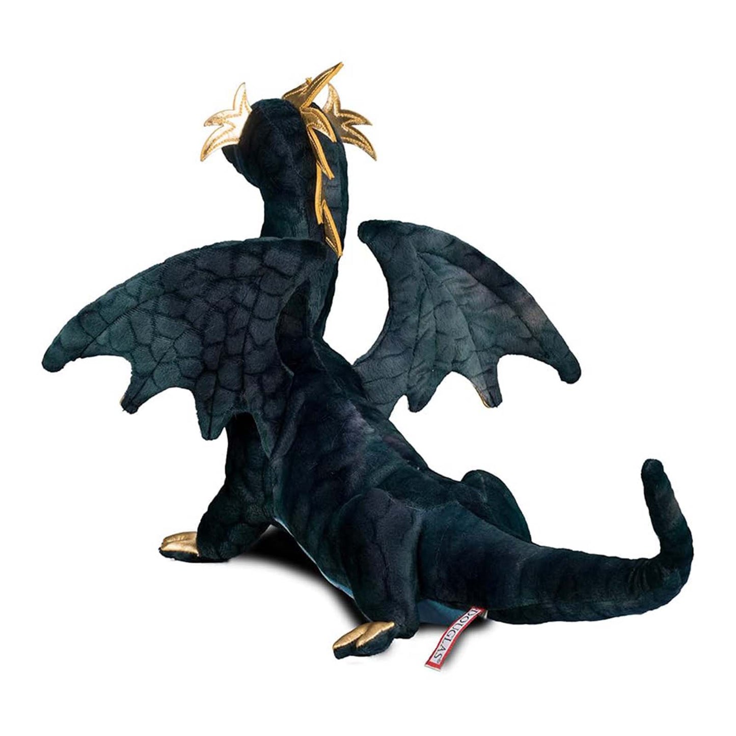 Douglas Aragon Navy Dragon 14 Inch Plush