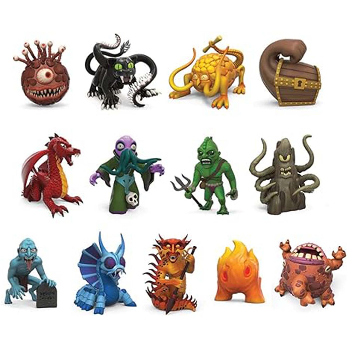 Kidrobot Dungeons And Dragons Series 2 1st Edition Monster Mini Series Single Blind Box Figure