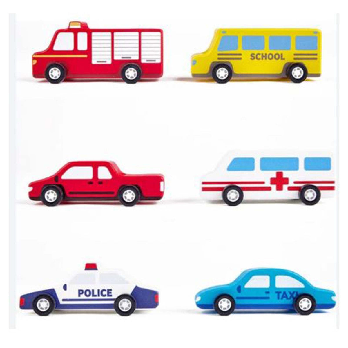 Pintoy Little Auto 6 Vehicle Set