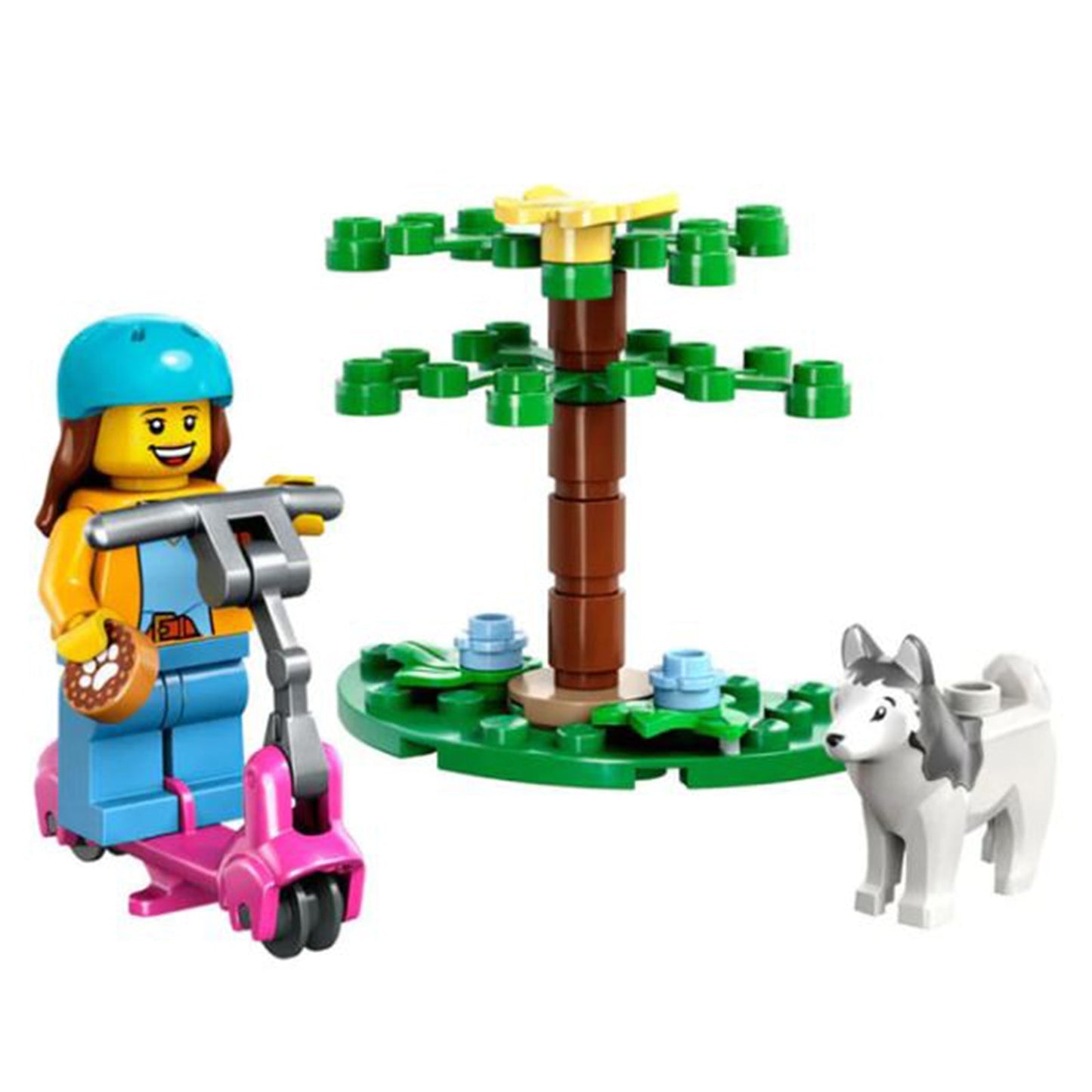 LEGO® City Dog Park Scooter Building Set 30639