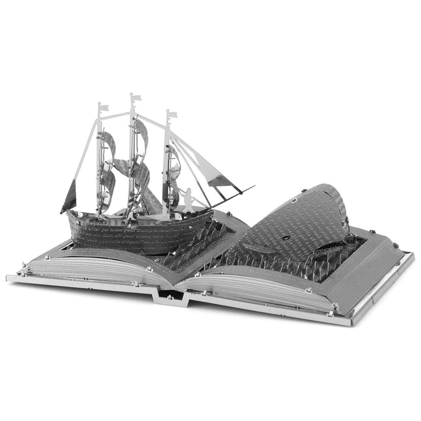 Metal Earth Moby Dick Book Sculpture Model Kit